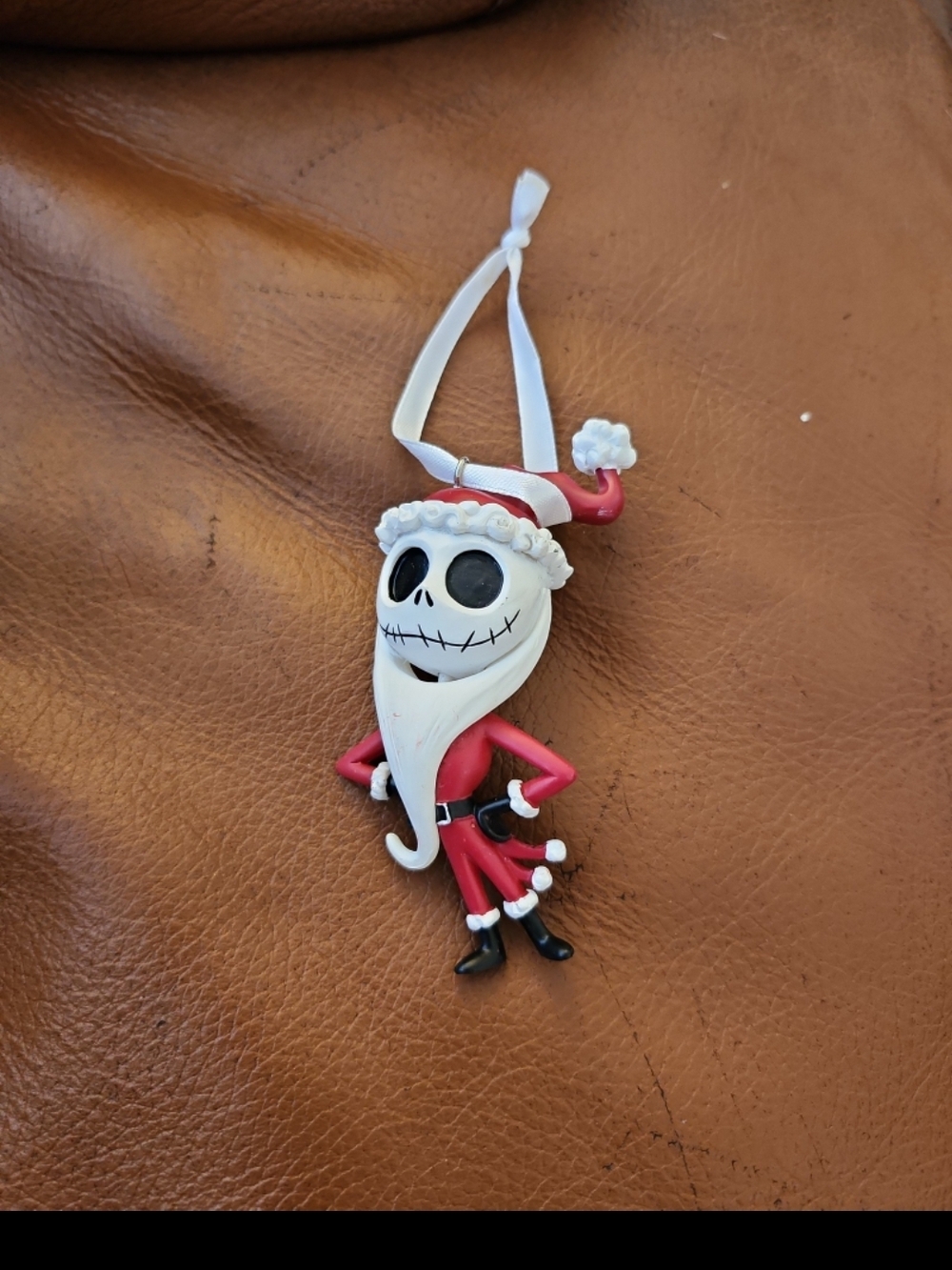 Hallmark 2019 Nightmare Before Christmas Jack Skellington in Red Suit Red
